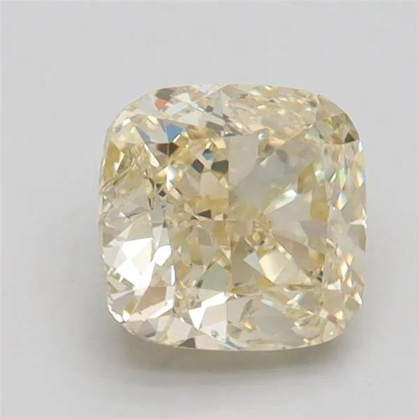 1.40ct Cushion brilliant Natural Diamond (Colour Fancy Light Yellow, Clarity VS2, Cut GD, GIA Certified)