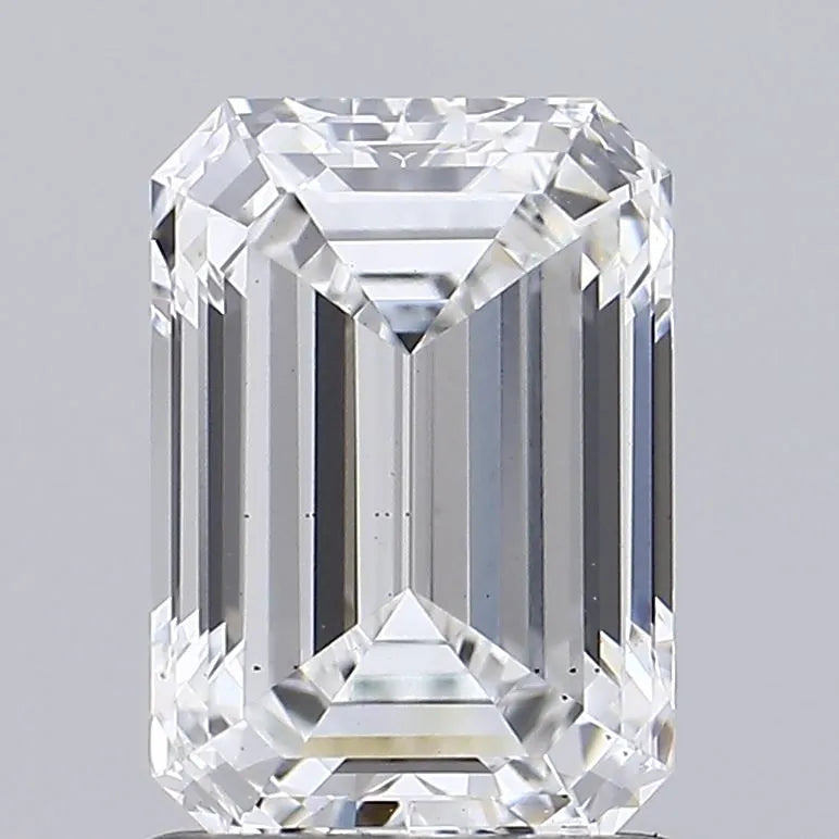 1.40ct Emerald Lab Grown Diamond (Colour F, Clarity VS1, IGI Certified)