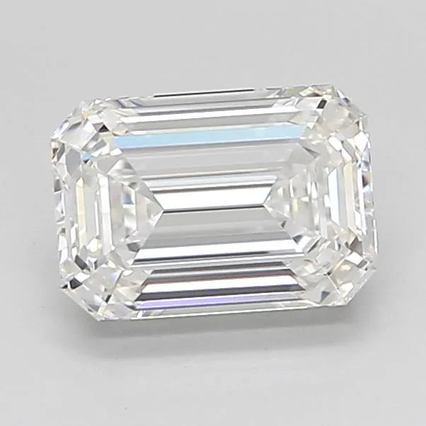1.41ct Emerald Lab Grown Diamond (Colour E, Clarity IF, Cut EX, IGI Certified)