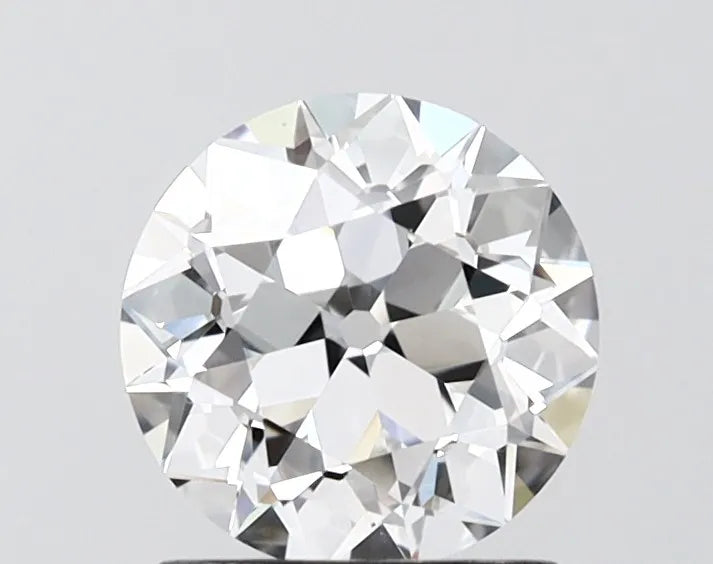 1.41ct European cut Lab Grown Diamond (Colour E, Clarity IF, IGI Certified)