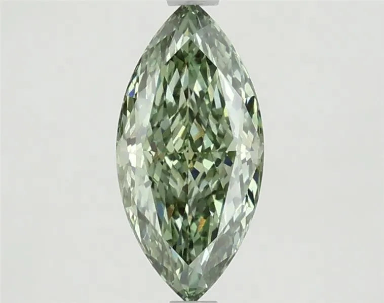 1.42ct Marquise Lab Grown Diamond (Colour Fancy Vivid Green, Clarity VS1, Cut VG, Uncertified)