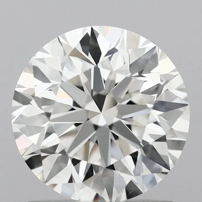 1.42ct Round Natural Diamond (Colour H, Clarity VS2, Cut EX, IGI Certified)