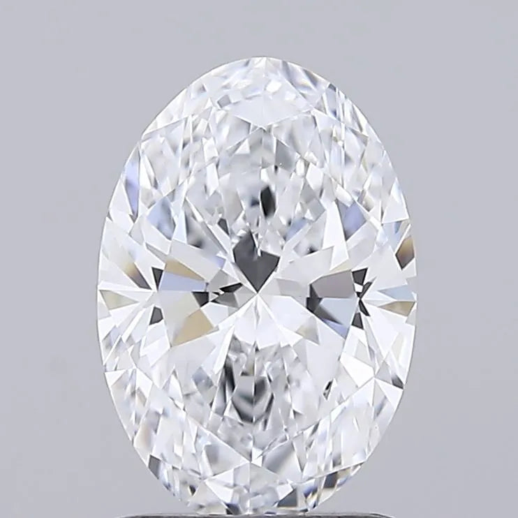 1.43ct Oval Lab Grown Diamond (Colour D, Clarity VVS2, IGI Certified)