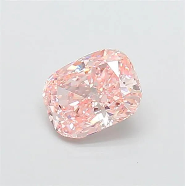 1.44ct Cushion modified Lab Grown Diamond (Colour Fancy Intense Pink, Clarity VS1, IGI Certified)