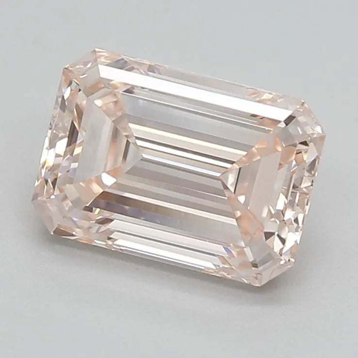 1.46ct Emerald Lab Grown Diamond (Colour Fancy Pink, Clarity VVS2, IGI Certified)