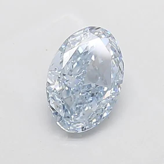 1.46ct Oval Lab Grown Diamond (Colour Fancy Blue, Clarity VVS2, IGI Certified)