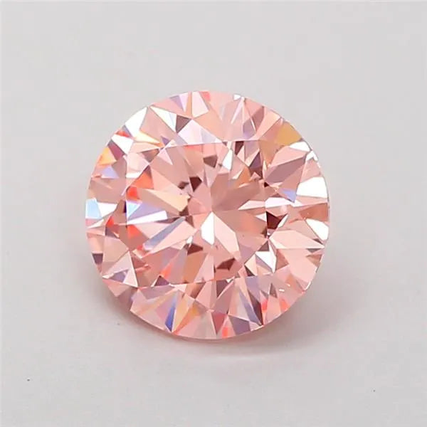 1.47ct Round Lab Grown Diamond (Colour Fancy Intense Pink, Clarity VS1, Cut VG, IGI Certified)