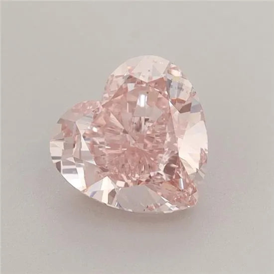1.48ct Heart Lab Grown Diamond (Colour Fancy Intense Pink, Clarity VS2, IGI Certified)