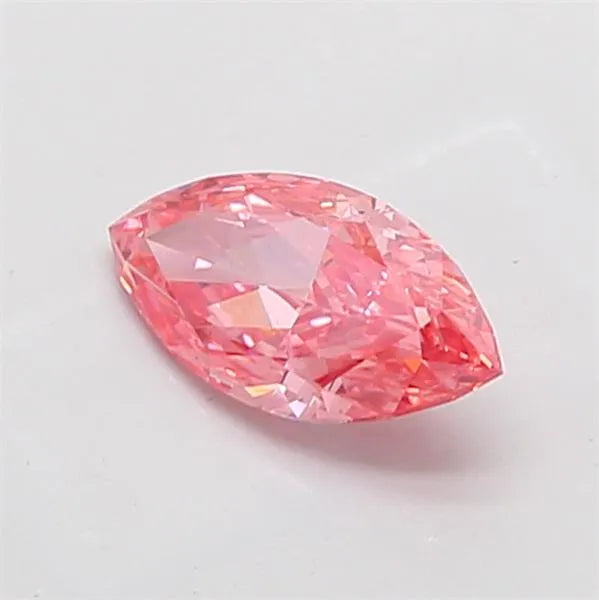 1.48ct Marquise Lab Grown Diamond (Colour Fancy Vivid Pink, Clarity VS1, IGI Certified)