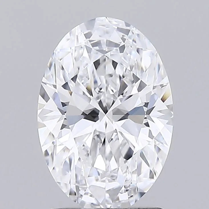1.49ct Oval Lab Grown Diamond (Colour D, Clarity IF, IGI Certified)