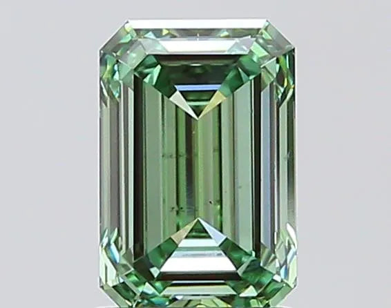 1.50ct Emerald Lab Grown Diamond (Colour Fancy Vivid Green, Clarity VS1, IGI Certified)