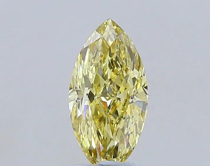 1.50ct Marquise Lab Grown Diamond (Colour Fancy Intense Yellow, Clarity VVS2, IGI Certified)