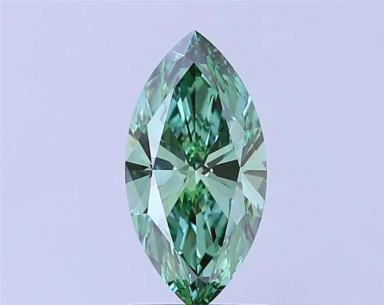 1.50ct Marquise Lab Grown Diamond (Colour Fancy Vivid Green, Clarity VVS2, Uncertified)