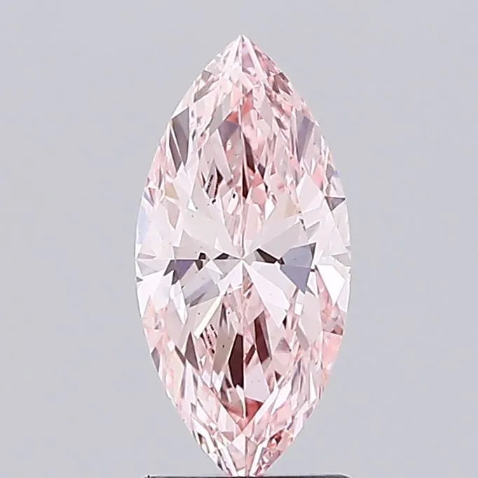 1.50ct Marquise Lab Grown Diamond (Colour Fancy Vivid Pink, Clarity VS2, IGI Certified)