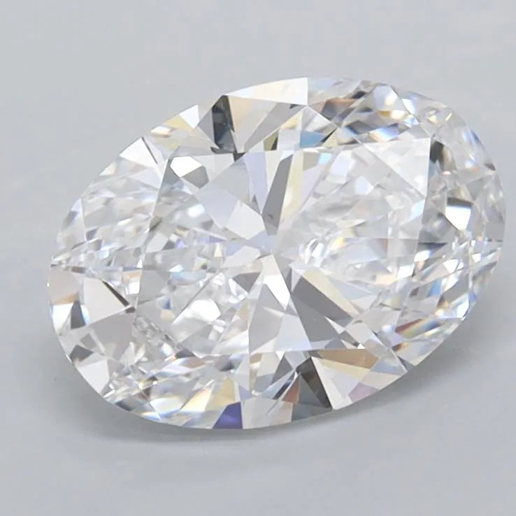 1.50ct Oval Lab Grown Diamond (Colour D, Clarity FL, IGI Certified)