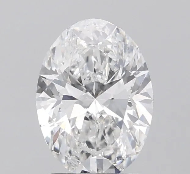 1.50ct Oval Lab Grown Diamond (Colour D, Clarity VS2, IGI Certified)