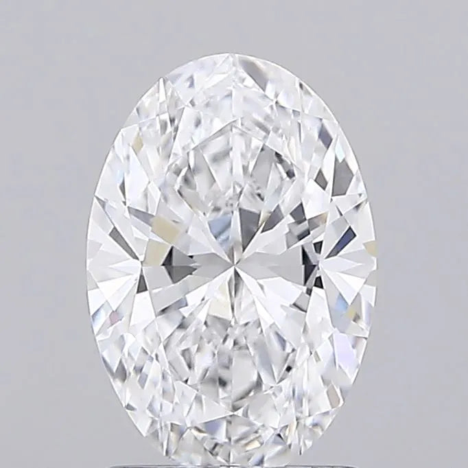 1.50ct Oval Lab Grown Diamond (Colour D, Clarity VVS2, IGI Certified)