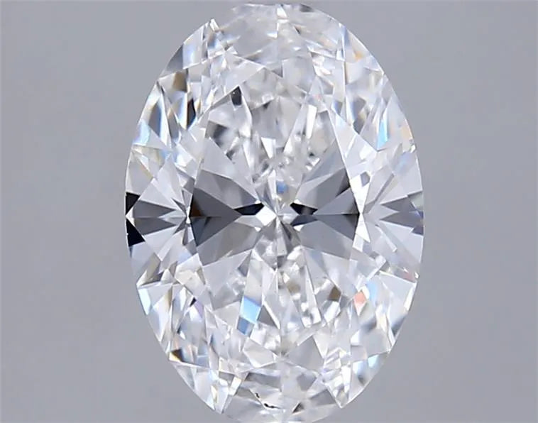 1.50ct Oval Lab Grown Diamond (Colour D, Clarity VVS2, IGI Certified)