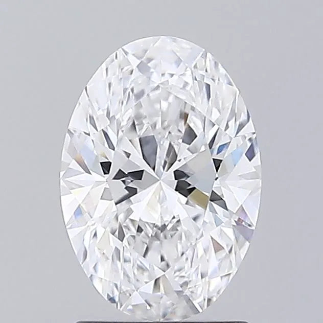 1.50ct Oval Lab Grown Diamond (Colour D, Clarity VVS2, IGI Certified)