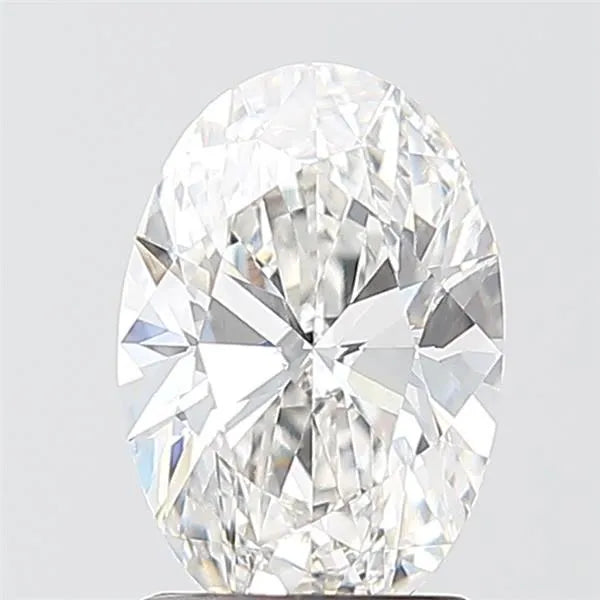 1.50ct Oval Lab Grown Diamond (Colour F, Clarity VVS2, IGI Certified)