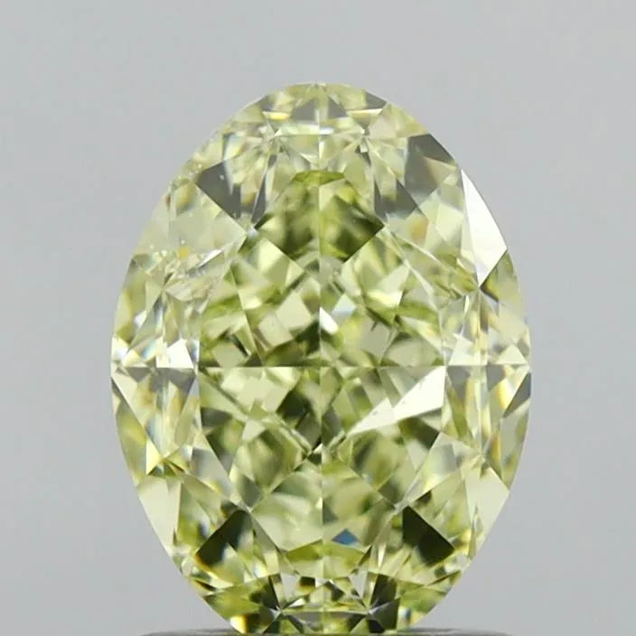 1.50ct Oval Natural Diamond (Colour Fancy Yellow, Clarity VS2, GIA Certified)