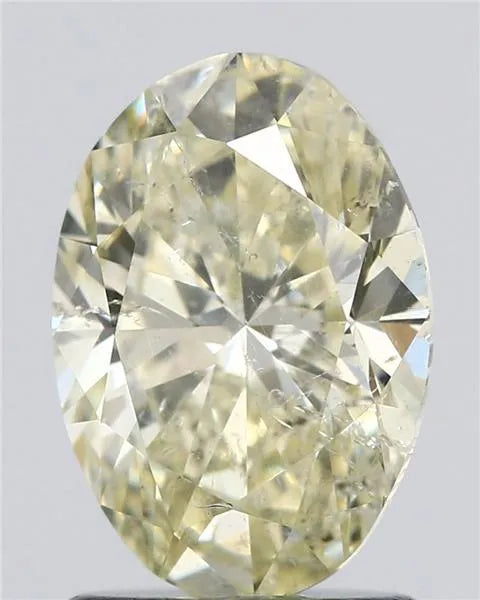 1.50ct Oval Natural Diamond (Colour L, Clarity SI2, Cut VG, IGI Certified)