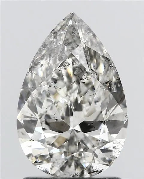 1.50ct Pear Natural Diamond (Colour H, Clarity SI2, HRD Certified)