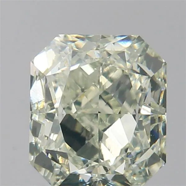 1.50ct Radiant Natural Diamond (Colour Fancy Light Green, Clarity VS2, GIA Certified)