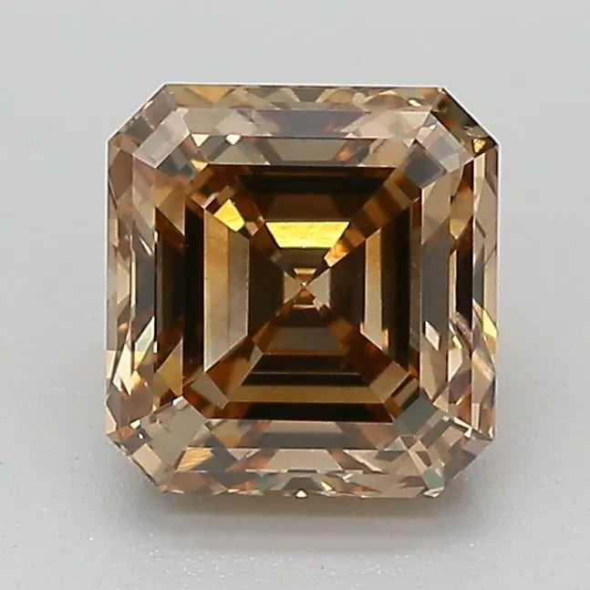 1.51ct Asscher Natural Diamond (Colour Fancy, Clarity VS2, Cut EX, GIA Certified)
