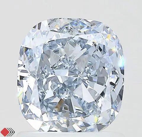 1.51ct Cushion modified Lab Grown Diamond (Colour Fancy Blue, Clarity VVS2, IGI Certified)