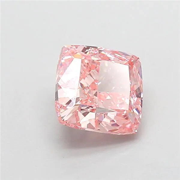 1.51ct Cushion modified Lab Grown Diamond (Colour Fancy Vivid Pink, Clarity VVS1, IGI Certified)
