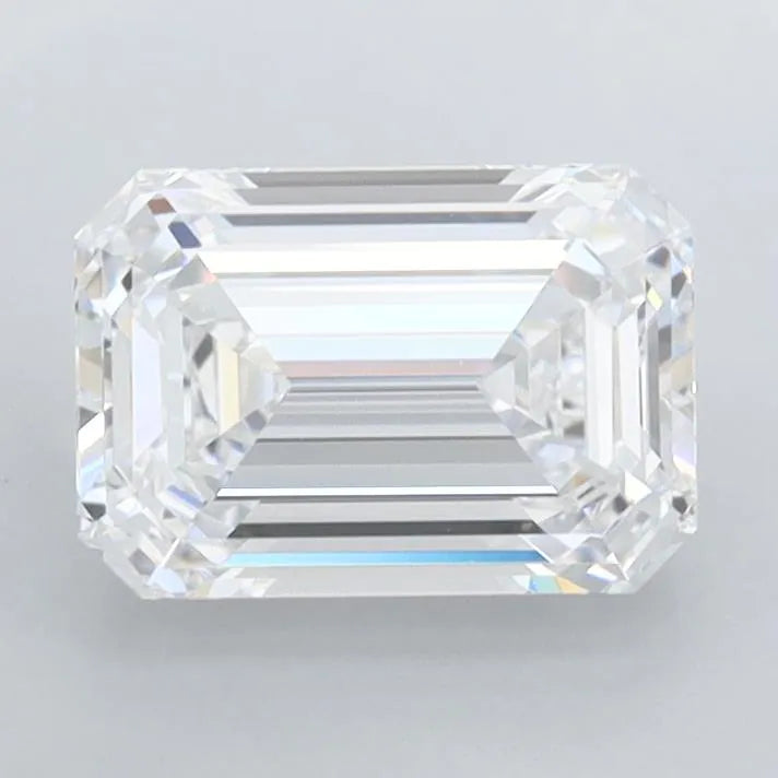 1.51ct Emerald Lab Grown Diamond (Colour D, Clarity FL, IGI Certified)