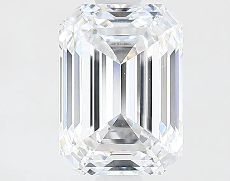 1.51ct Emerald Lab Grown Diamond (Colour E, Clarity IF, IGI Certified)