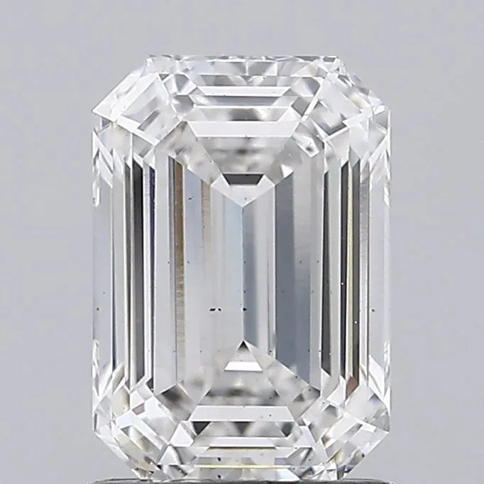 1.51ct Emerald Lab Grown Diamond (Colour F, Clarity VS2, IGI Certified)