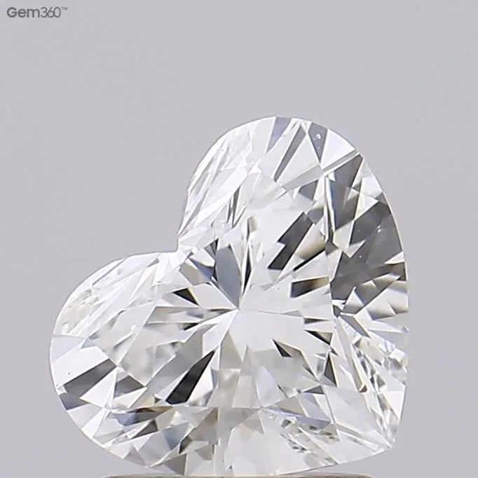 1.51ct Heart Lab Grown Diamond (Colour F, Clarity VS1, IGI Certified)