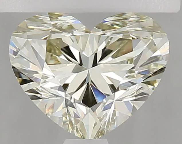 1.51ct Heart Natural Diamond (Colour Fancy Light Yellow, Clarity VS1, GIA Certified)