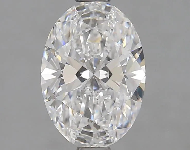 1.51ct Oval Lab Grown Diamond (Colour D, Clarity IF, Cut EX, IGI Certified)