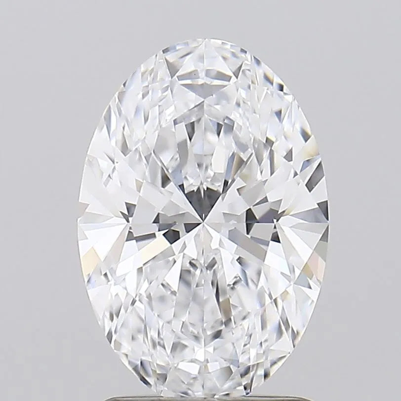1.51ct Oval Lab Grown Diamond (Colour D, Clarity IF, IGI Certified)
