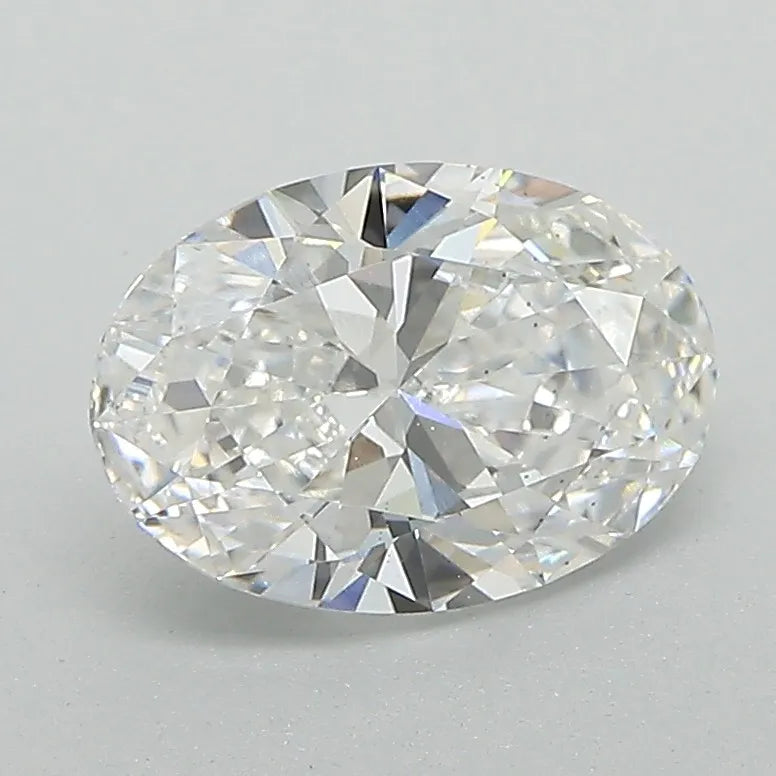 1.51ct Oval Lab Grown Diamond (Colour D, Clarity VS2, IGI Certified)