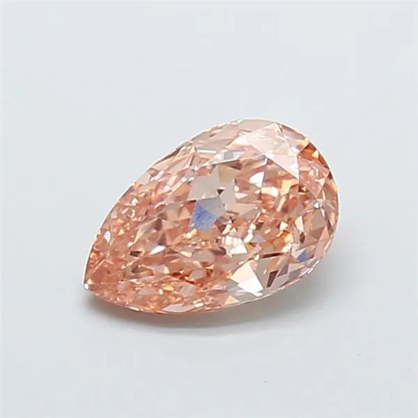 1.51ct Pear Lab Grown Diamond (Colour Fancy Brownish Orange, Clarity VS2, IGI Certified)