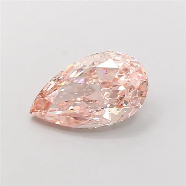 1.51ct Pear Lab Grown Diamond (Colour Fancy Brownish Pink, Clarity VS2, IGI Certified)