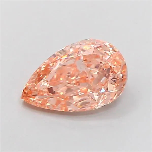 1.51ct Pear Lab Grown Diamond (Colour Fancy Intense Brownish Orange, Clarity VS2, IGI Certified)