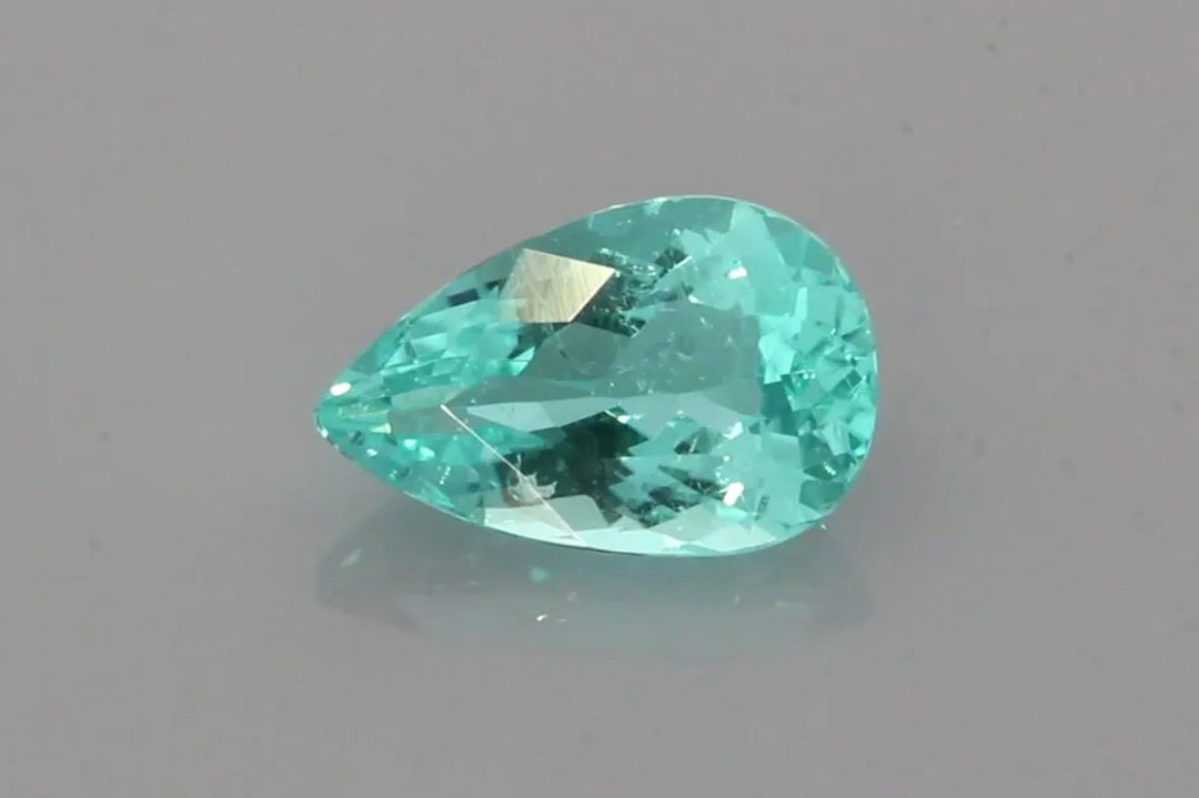 1.51ct Pear Natural Tourmaline (Colour Blue, Clarity Eye Clean, Cut Faceted)