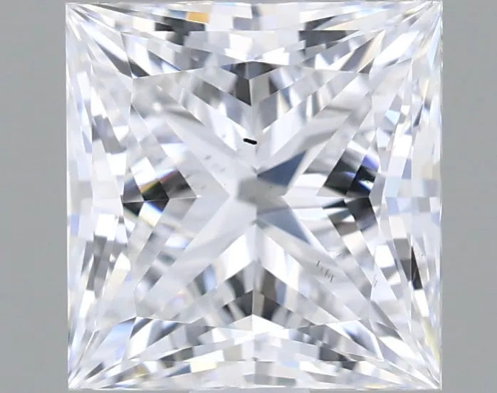 1.51ct Princess Lab Grown Diamond (Colour D, Clarity SI1, IGI Certified)