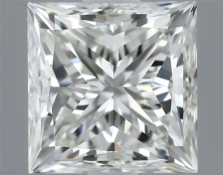 1.51ct Princess Natural Diamond (Colour J, Clarity VVS2, GIA Certified)