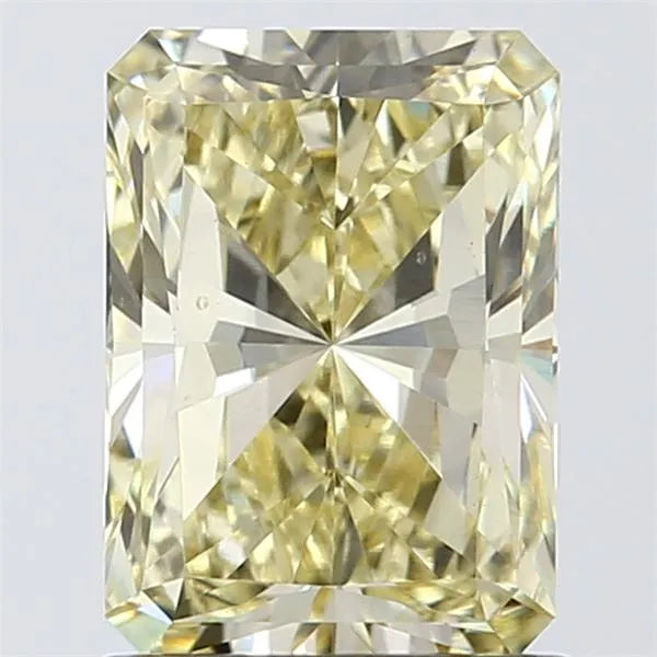 1.51ct Radiant Lab Grown Diamond (Colour Faint Yellow, Clarity VS1, Cut GD, IGI Certified)