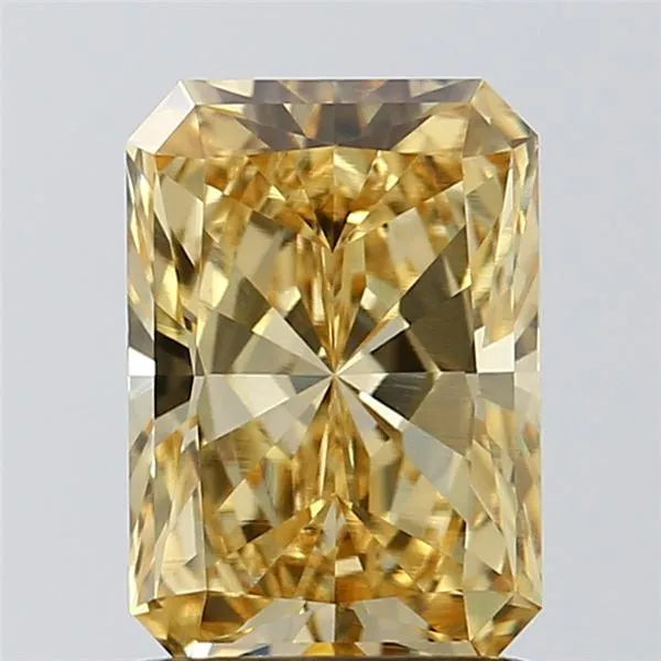 1.51ct Radiant Lab Grown Diamond (Colour Fancy Vivid Yellow, Clarity VS1, IGI Certified)
