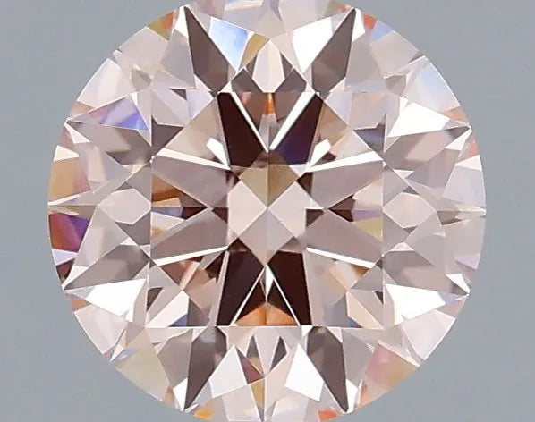 1.51ct Round Lab Grown Diamond (Colour Fancy Pink, Clarity VVS2, Cut ID, IGI Certified)