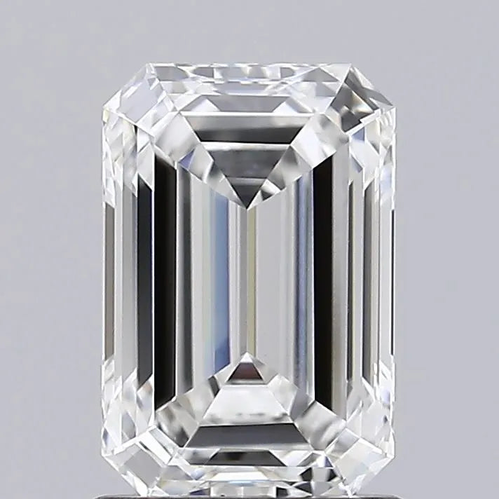 1.52ct Emerald Lab Grown Diamond (Colour F, Clarity VVS1, IGI Certified)