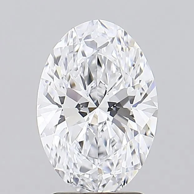 1.52ct Oval Lab Grown Diamond (Colour D, Clarity IF, IGI Certified)